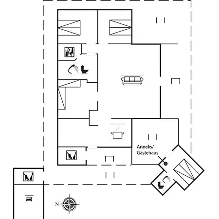Prázdninový dům Maureen - 10-5km From The Sea By Interhome
